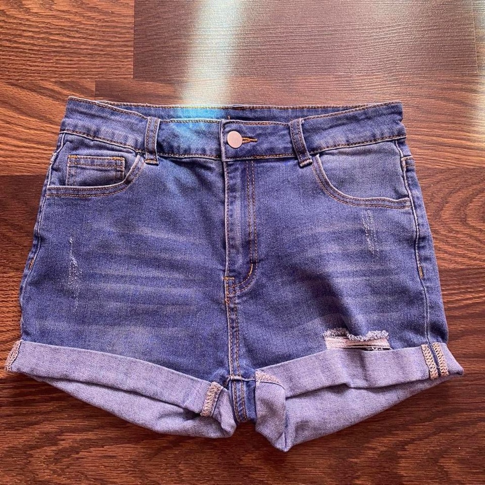 Denim Blue Women's Shorts